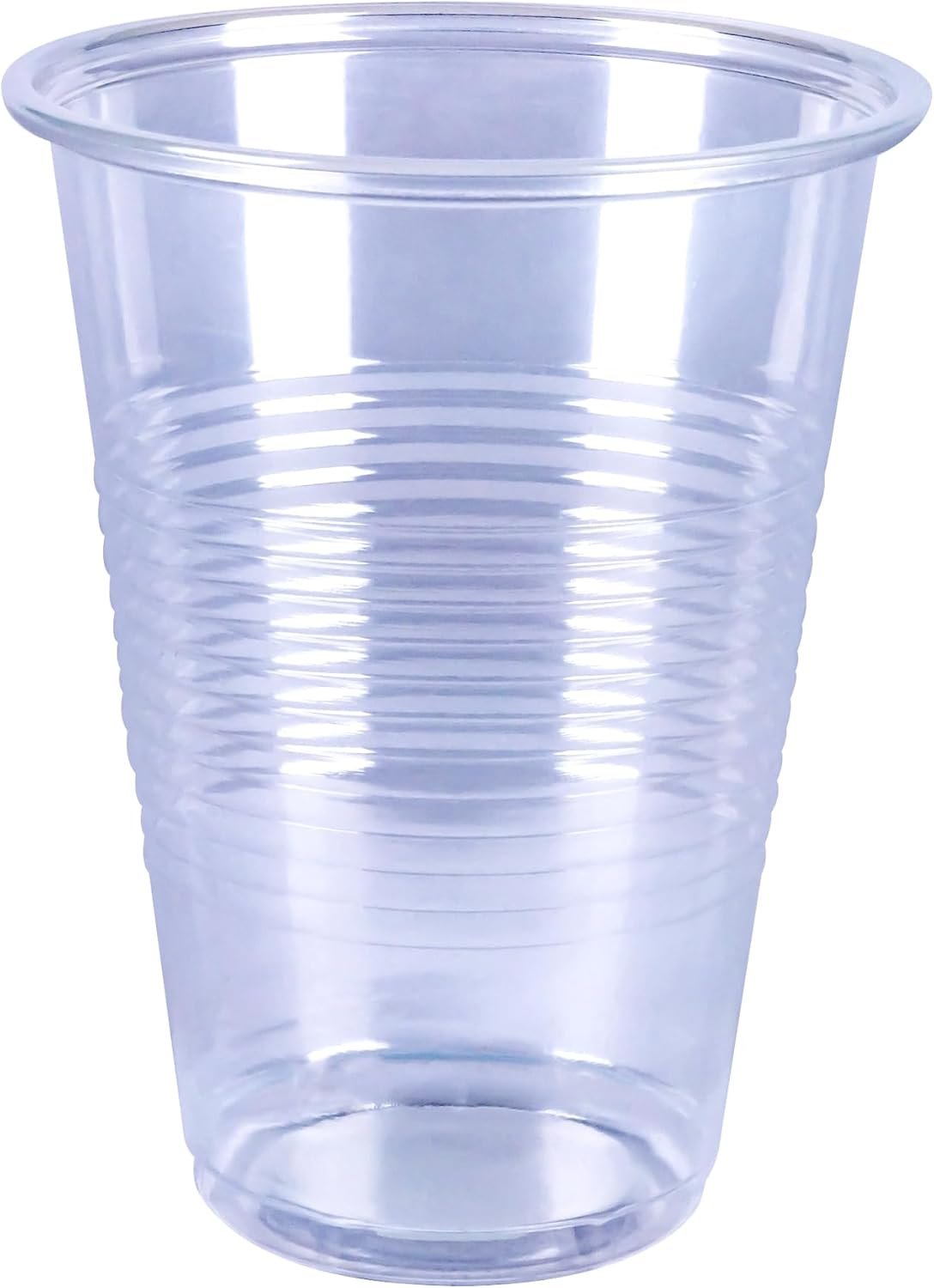 Amazon Basics Disposable Clear Plastic Cups, 16oz, 50 Count - Image 2