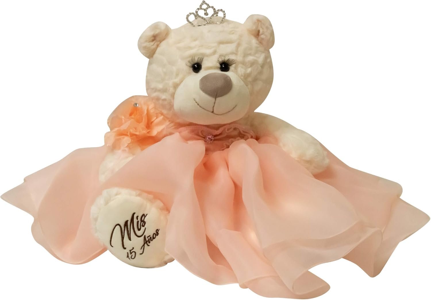 20" Quince Anos Quinceanera Last Doll Teddy Bear with Dress (Centerpiece) ~Blush~ B16831-29