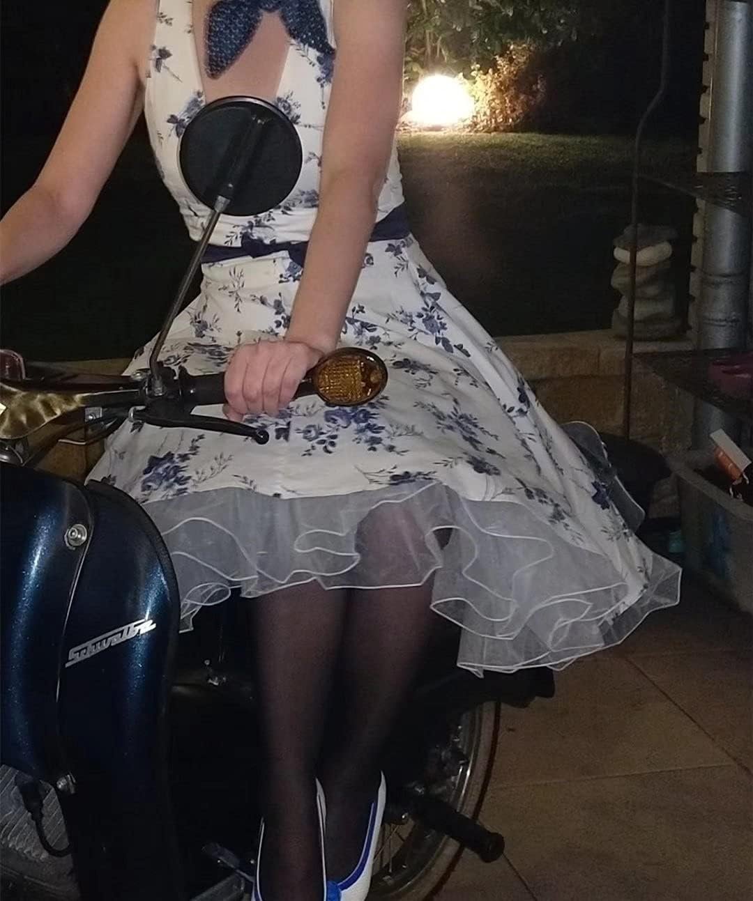 BABYONLINE D.R.E.S.S. Women Crinoline Petticoat for Vintage Dress Short Tutu Slips Underskirt - Image 2