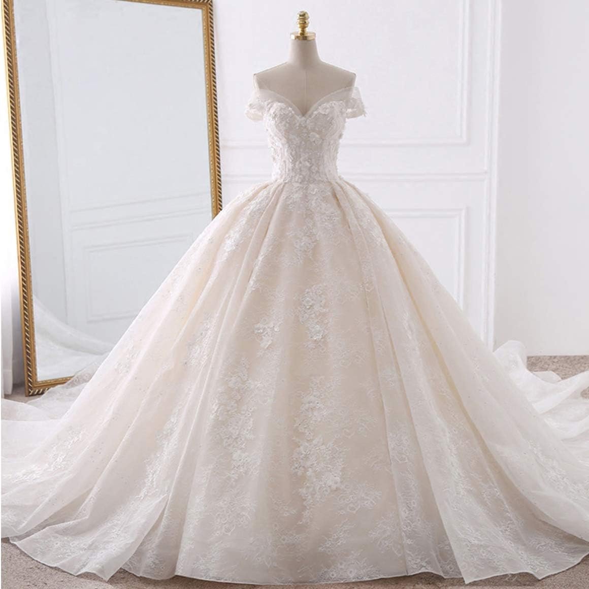 Women Petticoat Crinoline 6 Hoop Skirt Petticoats for Women Underskirt Ball Gown - Image 5