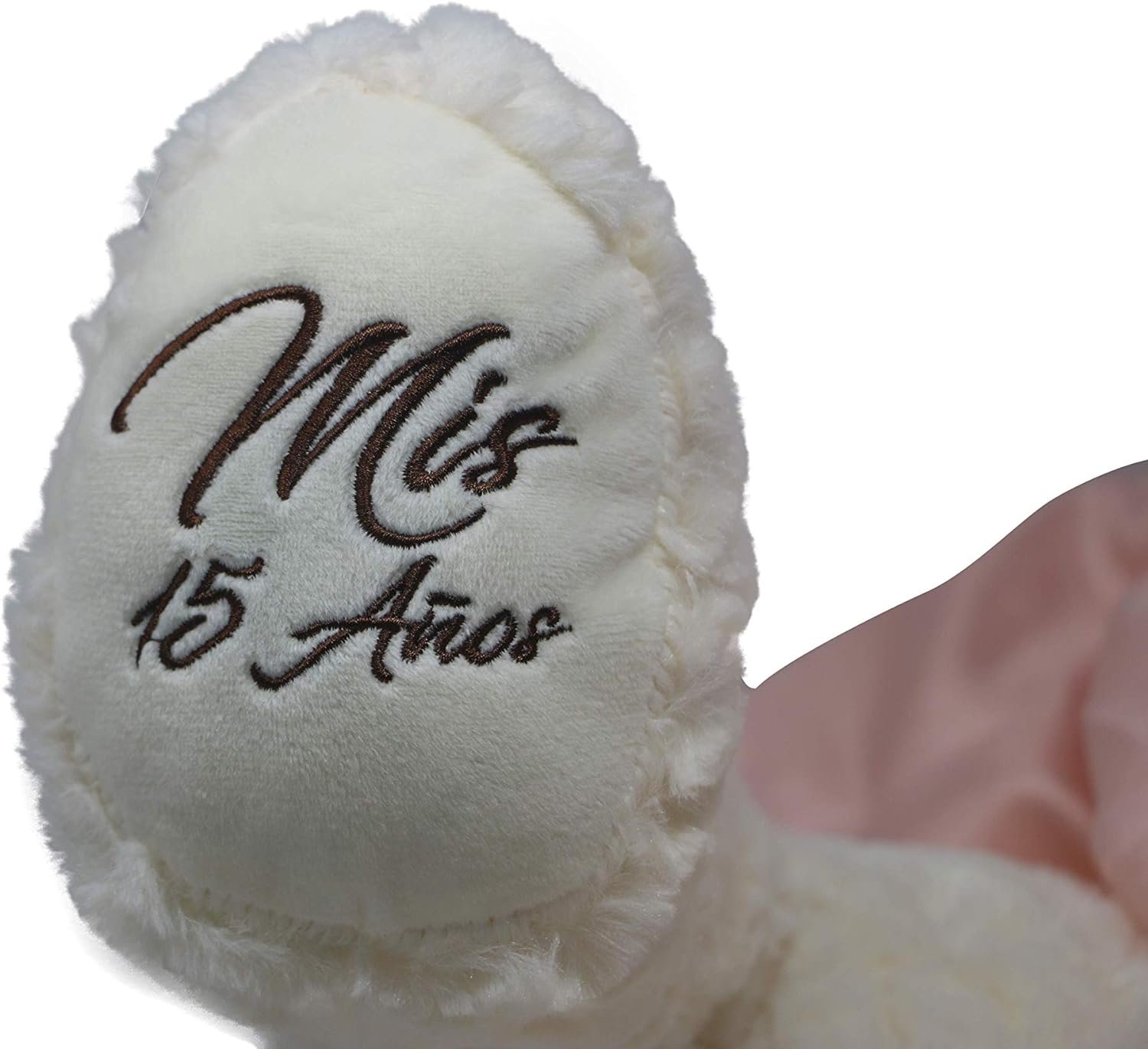 20" Quince Anos Quinceanera Last Doll Teddy Bear with Dress (Centerpiece) ~Pink~ B16831-3 - Image 7