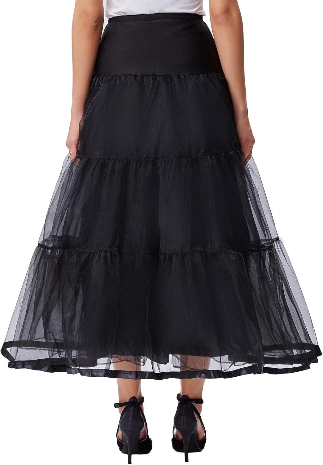 GRACE KARIN Women's Ankle Length Petticoats Wedding Slips Plus Size S-3X - Image 5