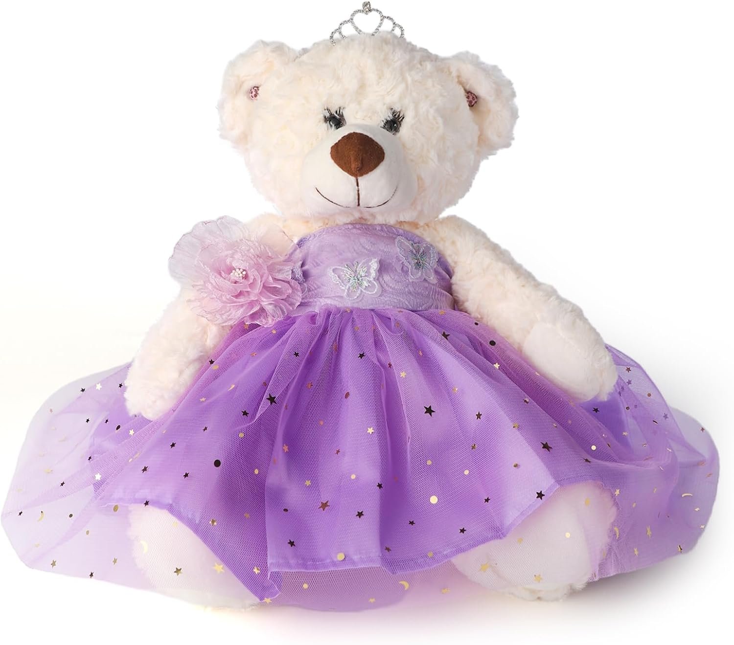 Quinceanera Doll Quince Teddy Bear with Dress,15 Birthday Decorations for Girls Quinceanera Gifts,OSO De Peluche para 15 Años Con Vestido,Centro De Mesa Muñecas para 15 Años Quinceañeras