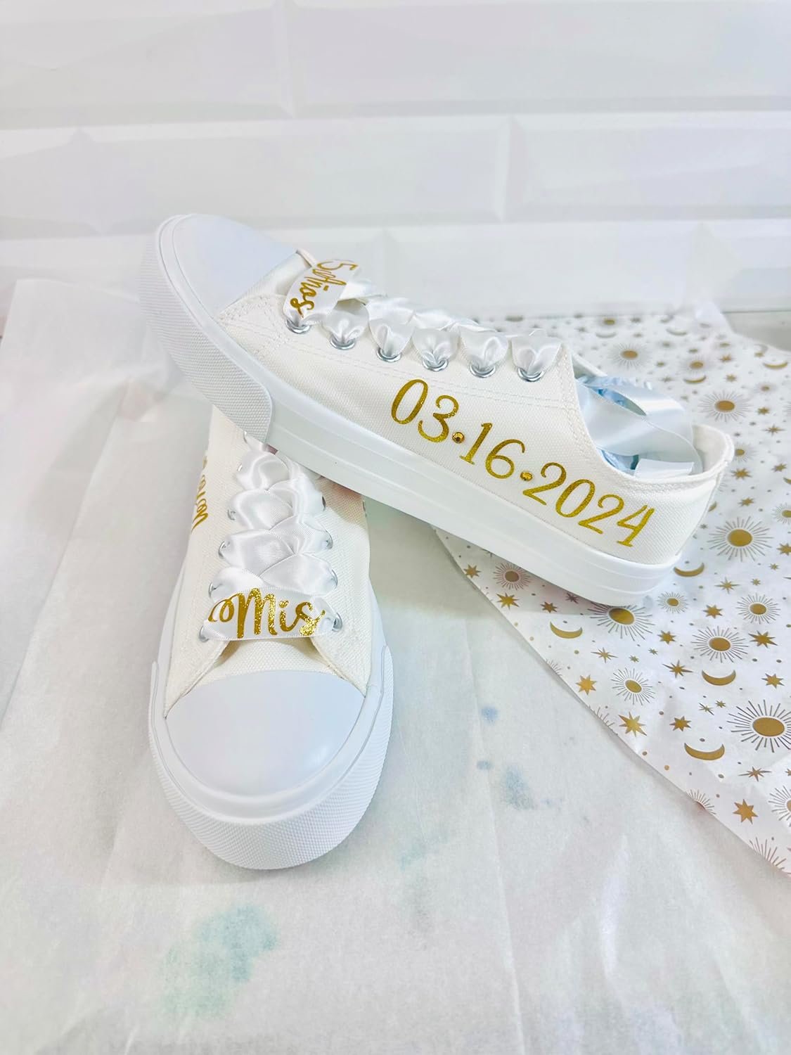 Mis 15 años Personalized Shoes, Quinceañera Sneakers-Custome Shoes (10) - Image 3