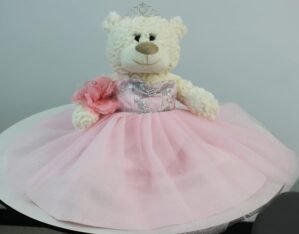 20” Quince Anos Quinceanera Last Doll Teddy Bear with Dress (Centerpiece) B16631-3 (Pink1)