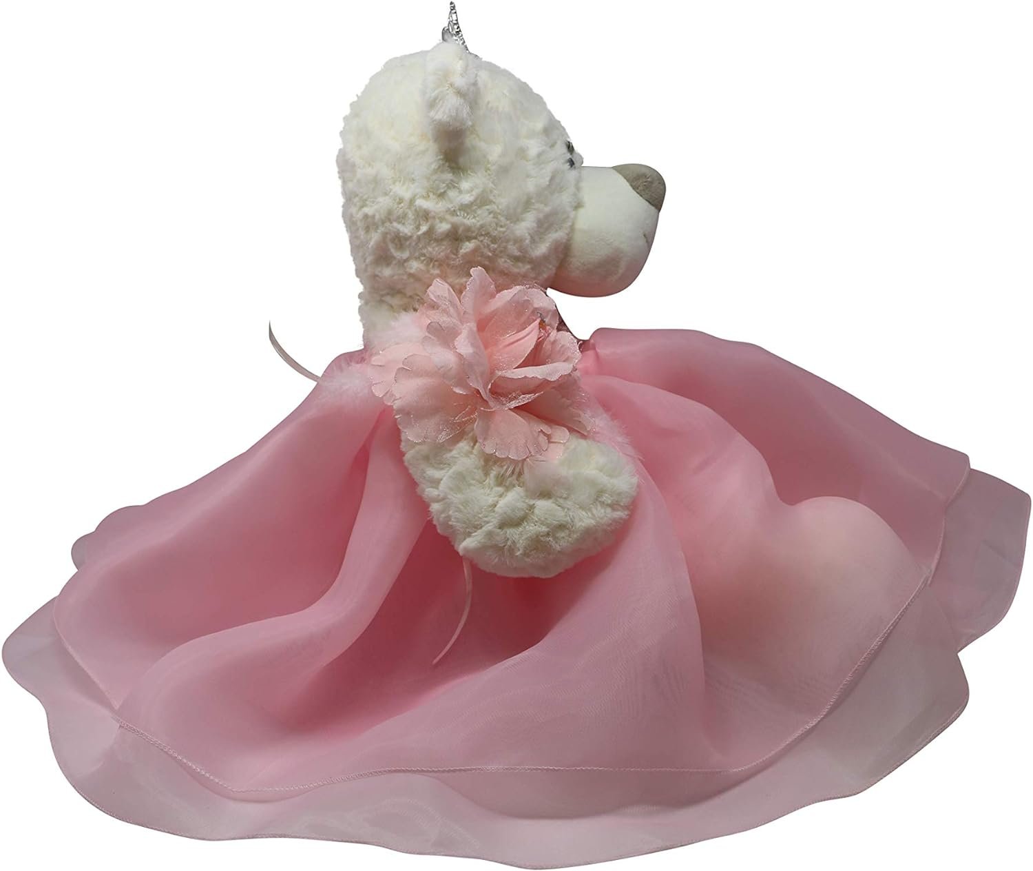 20" Quince Anos Quinceanera Last Doll Teddy Bear with Dress (Centerpiece) ~Pink~ B16831-3 - Image 2