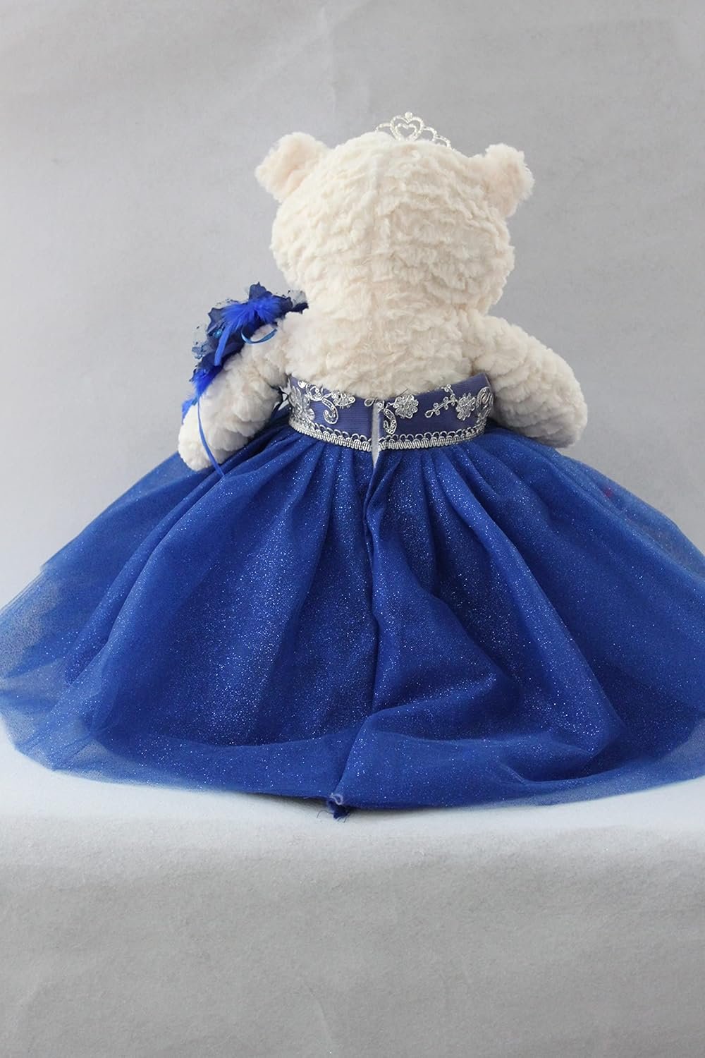 20" Quince Anos Quinceanera Last Doll Teddy Bear with Dress Centerpiece ~ B16631 15 Royal Blue - Image 8