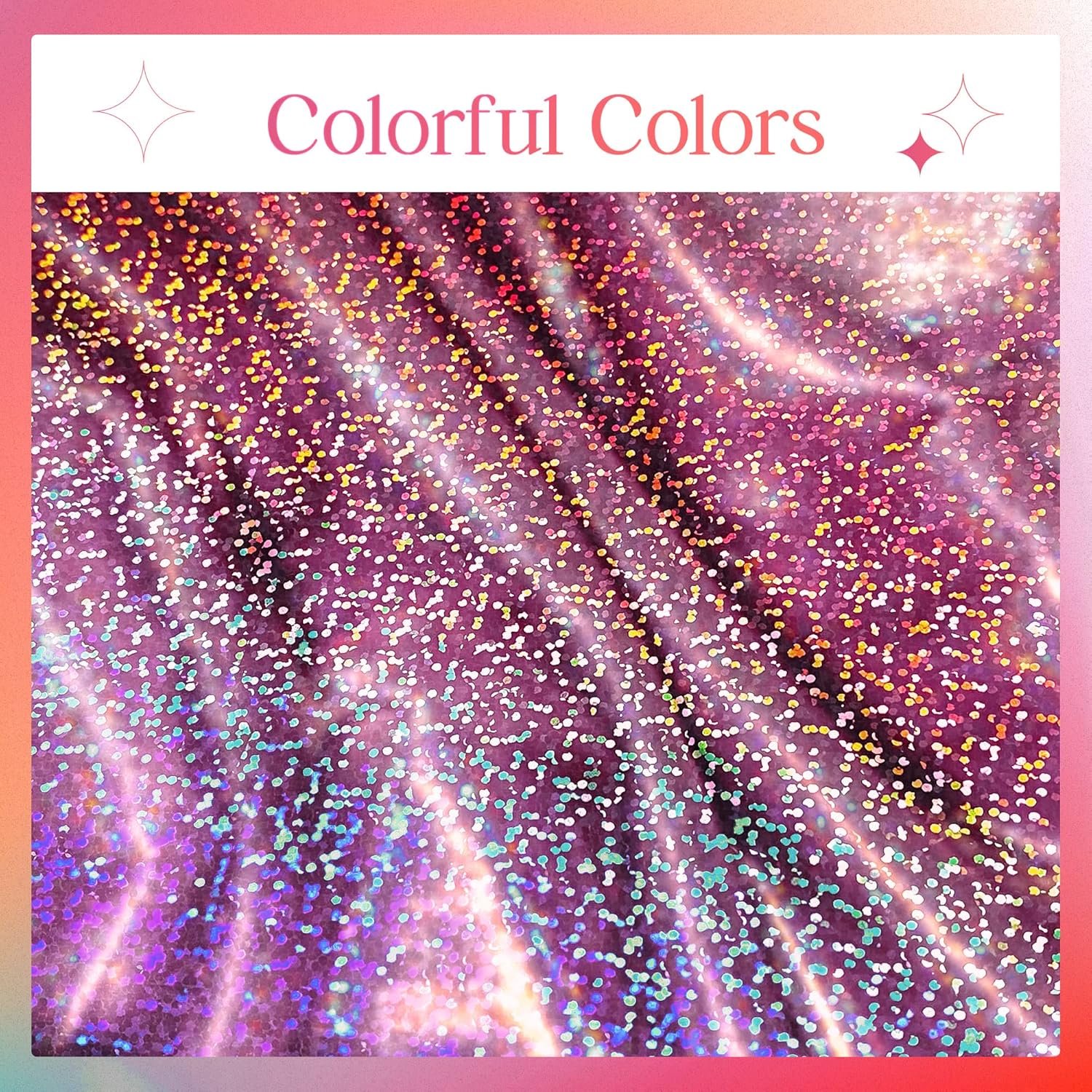 2 pcs Pink Holographic Plastic Tablecloths Laser Table Covers 40" x 108" Foil Disposable Table Cloths for Party Birthday Wedding Christmas Holiday Party Decorations - Image 7